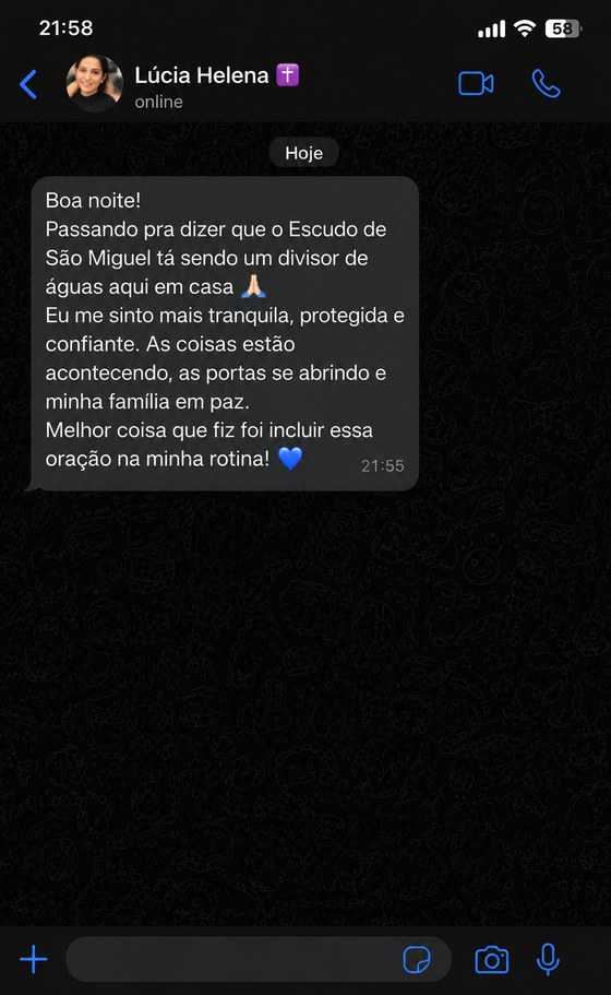 Depoimento real de uma mulher protegida pelo Escudo de São Miguel